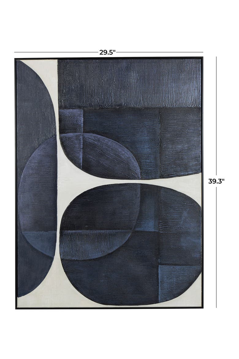 Framed Canvas Wall Art, Alternate, color, BLUE
