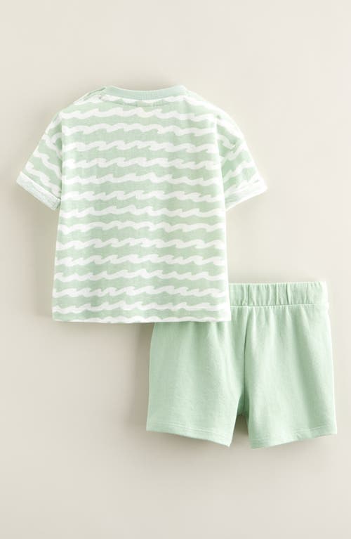 Tucker + Tate Patterned T-shirt & Drawstring Shorts Set