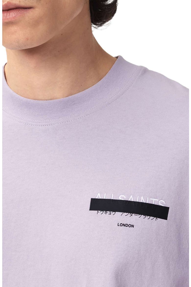 Redact Embroidered Graphic T-Shirt, Alternate, color, PARMA PURPLE