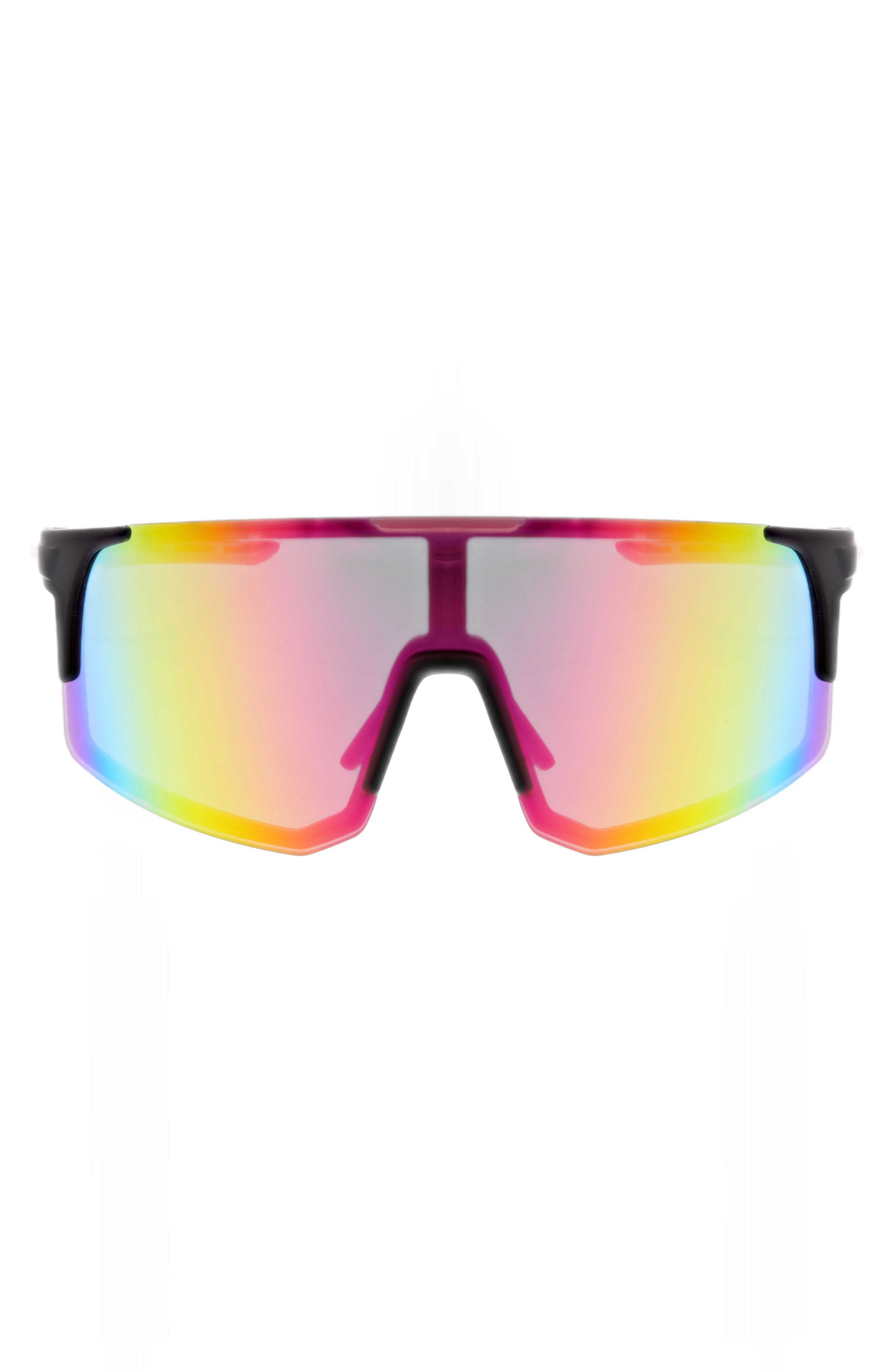 キラキラアマゾナイトとオパール R914 Roxy Active 140mm Shield Sunglasses (Men) | Nordstromrack