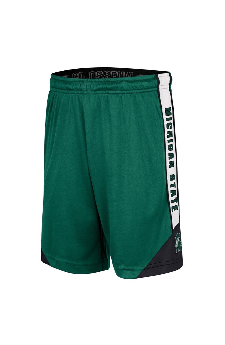 COLOSSEUM Youth Colosseum Green Michigan State Spartans Haller Shorts, Alternate, color,
