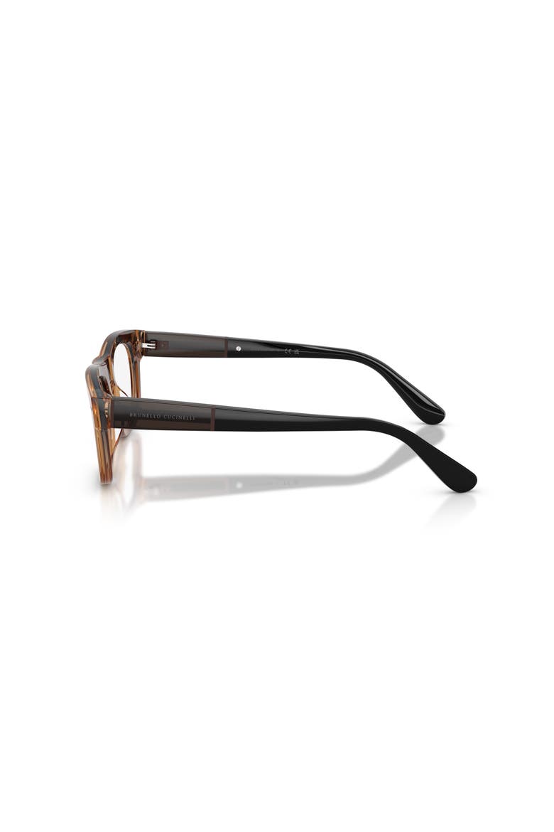 53mm Rectangle optical glasses, Alternate, color, Black
