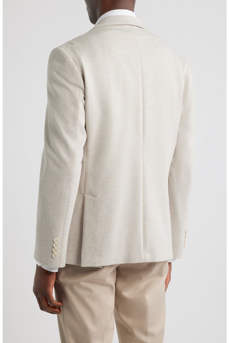 Henrik Trim Fit Tan Brushed Piqué Sport Coat, Alternate, color, TAN PINGUINO JACQUARD