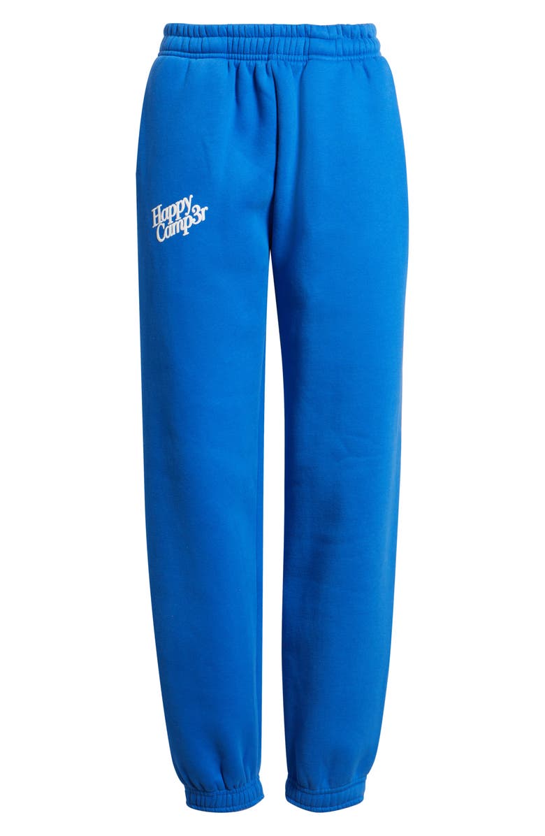 HAPPY CAMP3R Puff Series Core Logo Cotton Blend Joggers, Alternate, color, Royal Blue