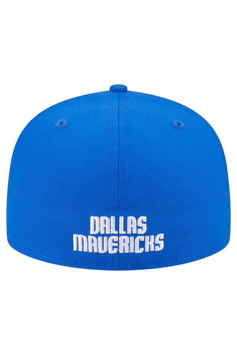 Men's New Era  Blue Dallas Mavericks Deceptor 59FIFTY Fitted Hat, Alternate, color, Blue
