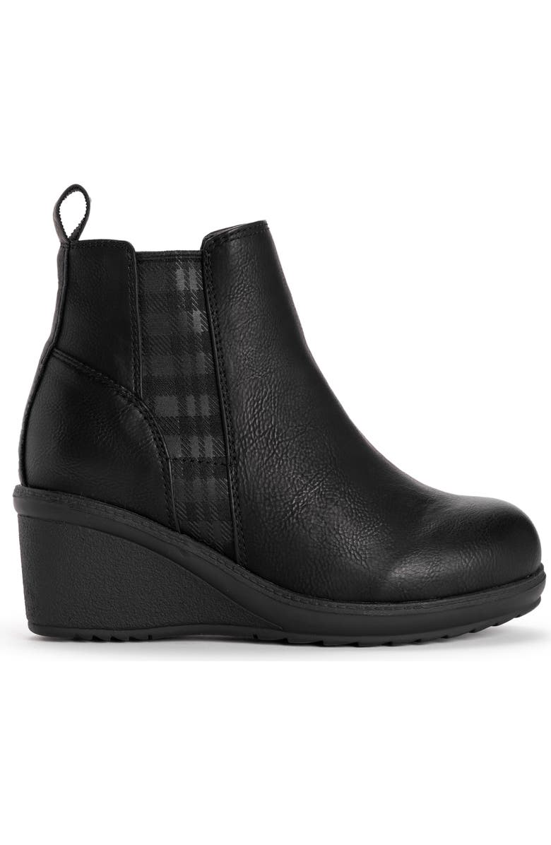 MUK LUKS England Oxford Wedge Bootie, Alternate, color,