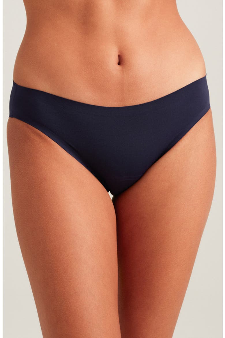 Period & Leakproof Super Absorbency Seamless Bikini, Main, color, MIDNIGHT SKY