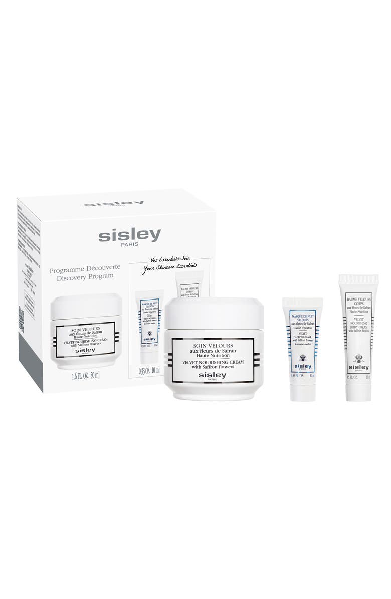 Sisley Paris Velvet Nourishing Cream Set $304 Value, Main, color,