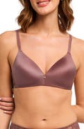 Montelle Intimates Metallic Wireless T-Shirt Bra
