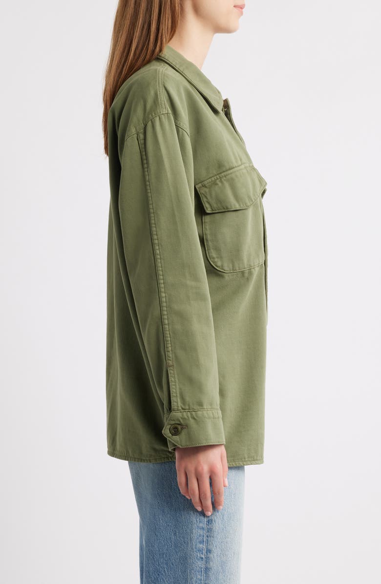 THE GREAT. The Army Jacket, Alternate, color, Classic Army