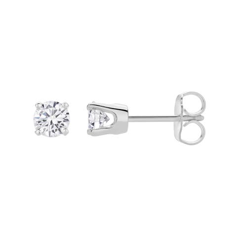 Seraph 0.60 Ct TW Lab Grown Round Diamond Studs 14K Gold Earrings