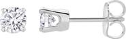 LuvMyJewelry Seraph 0.60 Ct TW Lab Grown Round Diamond Studs 14K Gold Earrings