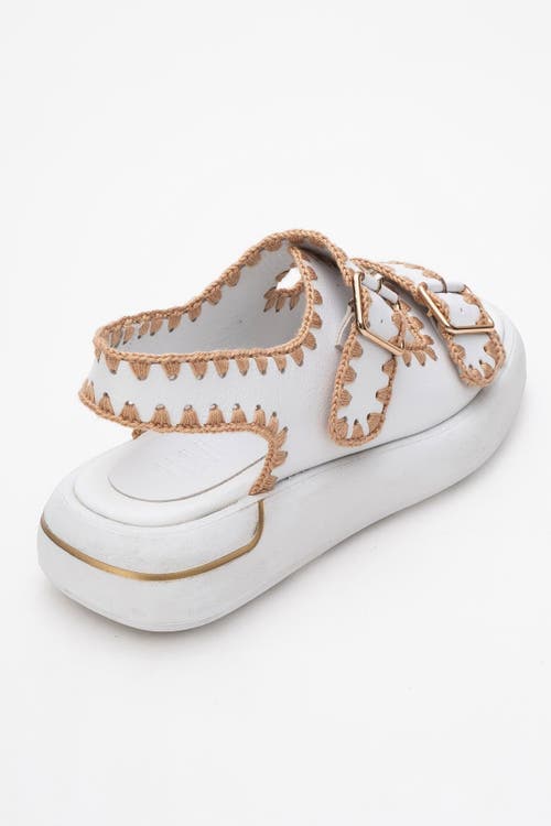 Forever & Always Shoes Douro Braided Rope Strap Leather Sandal