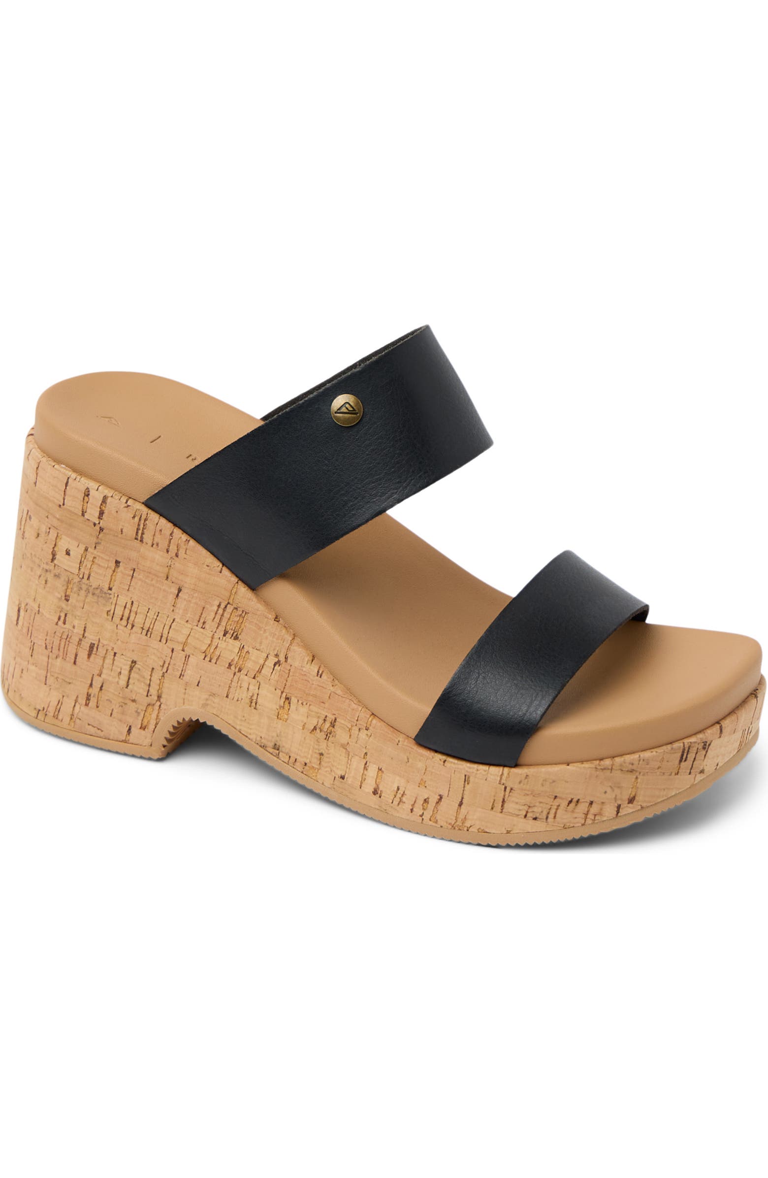 Reef Sunset Ibiza Platform Slide Sandal (Women) | Nordstrom