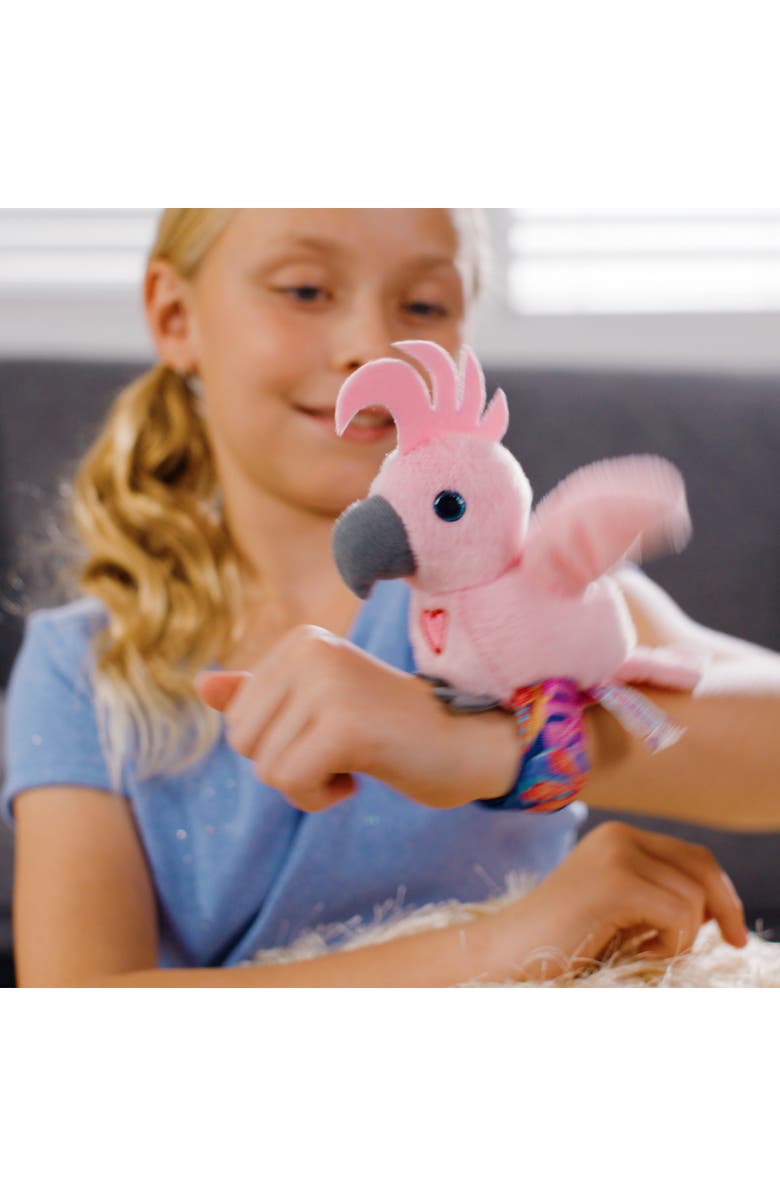 Happy Yappers Birds 2 Pack, Cockatoo and Blue Parrot Interactive Plush Toy, Alternate, color, Multicolored