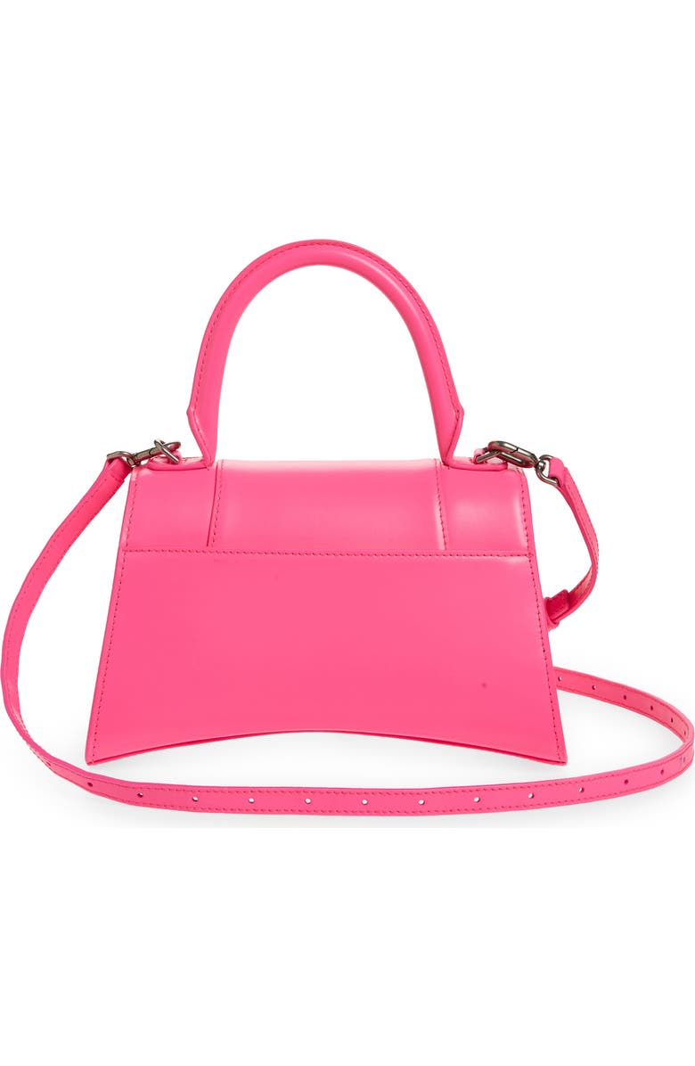 Balenciaga Small Hourglass Leather Top Handle Bag, Alternate, color,