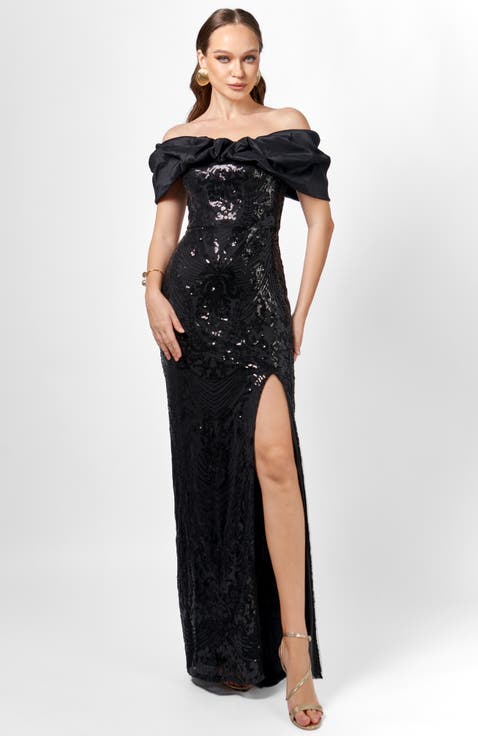 Jaylan Off Shoulder Gown