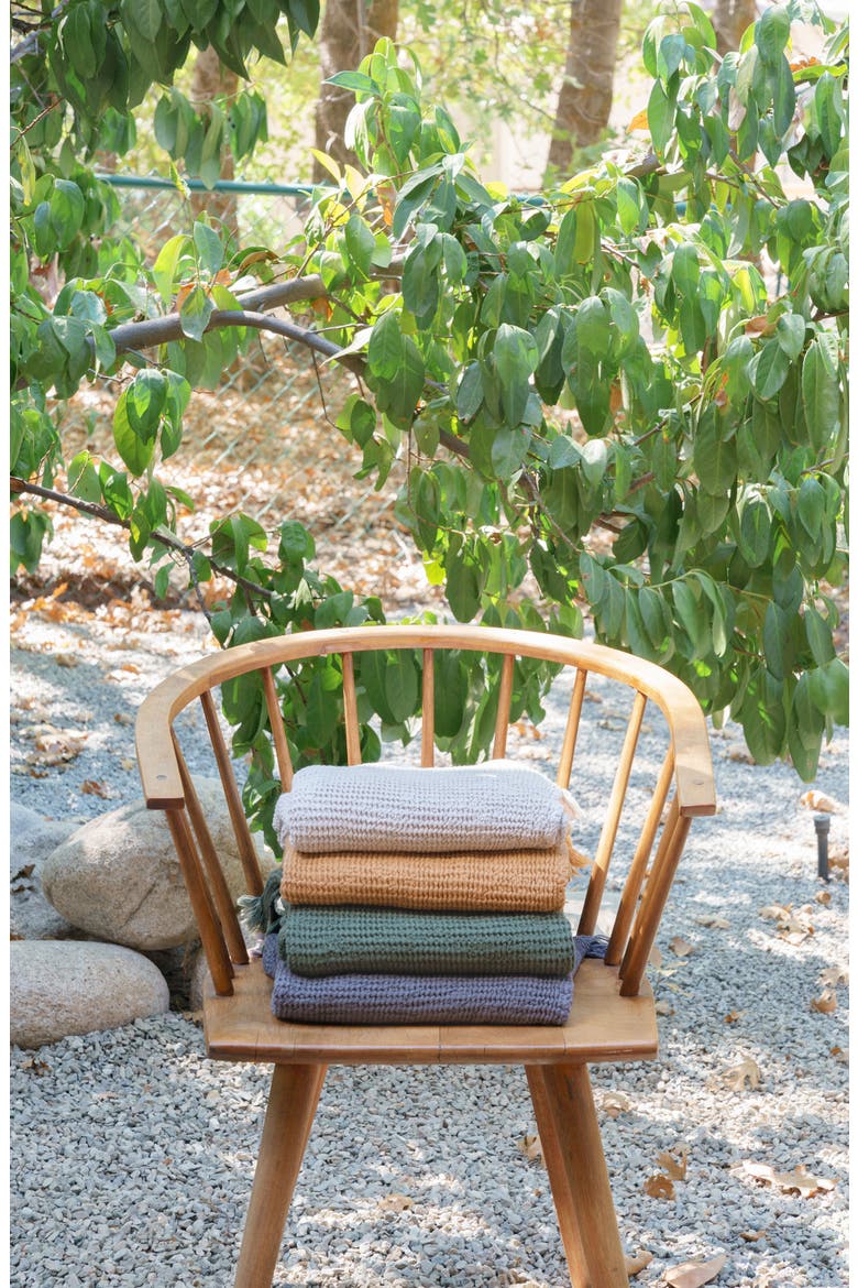 Ella Waffle Towel, Alternate, color, ANTHRACITE