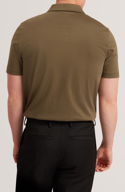 Ted Baker Connall Cotton Polo In Brown