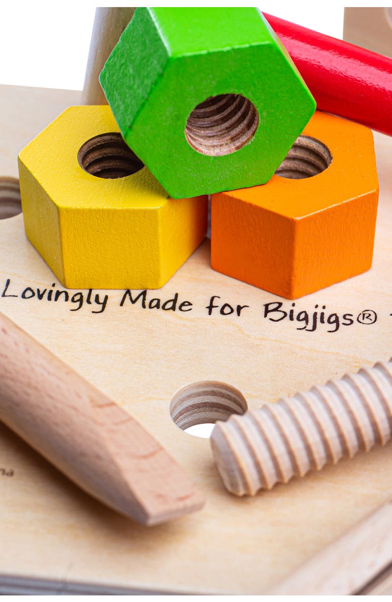 Bigjigs Toys My Workbench, Alternate, color, Multicoloured