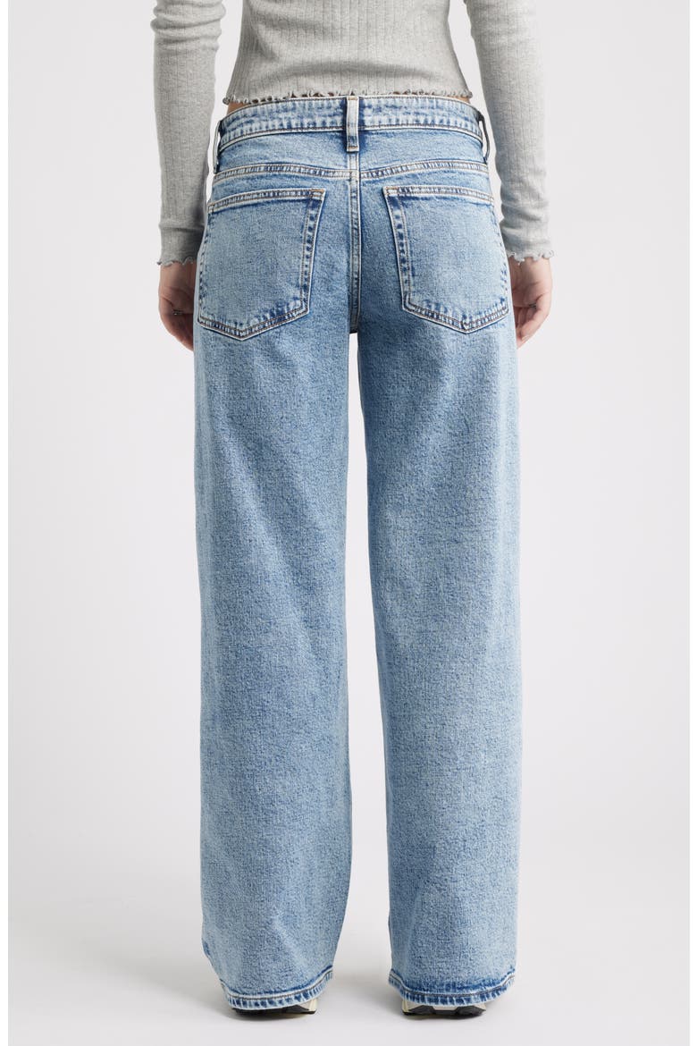 Low Rise Baggy Wide Leg Jeans, Alternate, color, WILSHIRE