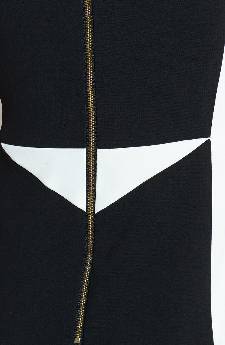 Ivanka Trump Colorblock Sheath Dress, Alternate, color, 