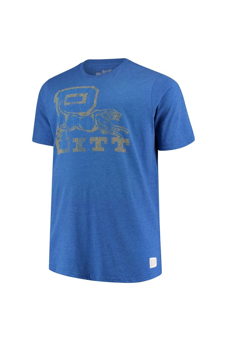 Men's Original Retro Brand Royal Pitt Panthers Big & Tall Mock Twist T-Shirt, Main, color, Royal