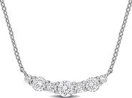 Julianna B. Lab-Grown Diamond Curved Bar Necklace