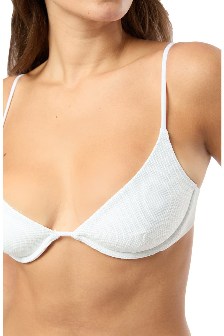 Liana Bikini Top, Alternate, color, WHITE