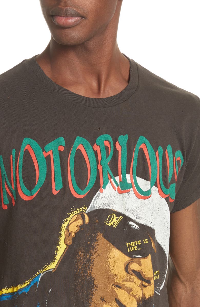 MadeWorn Notorious B.I.G. Graphic T-Shirt, Alternate, color,