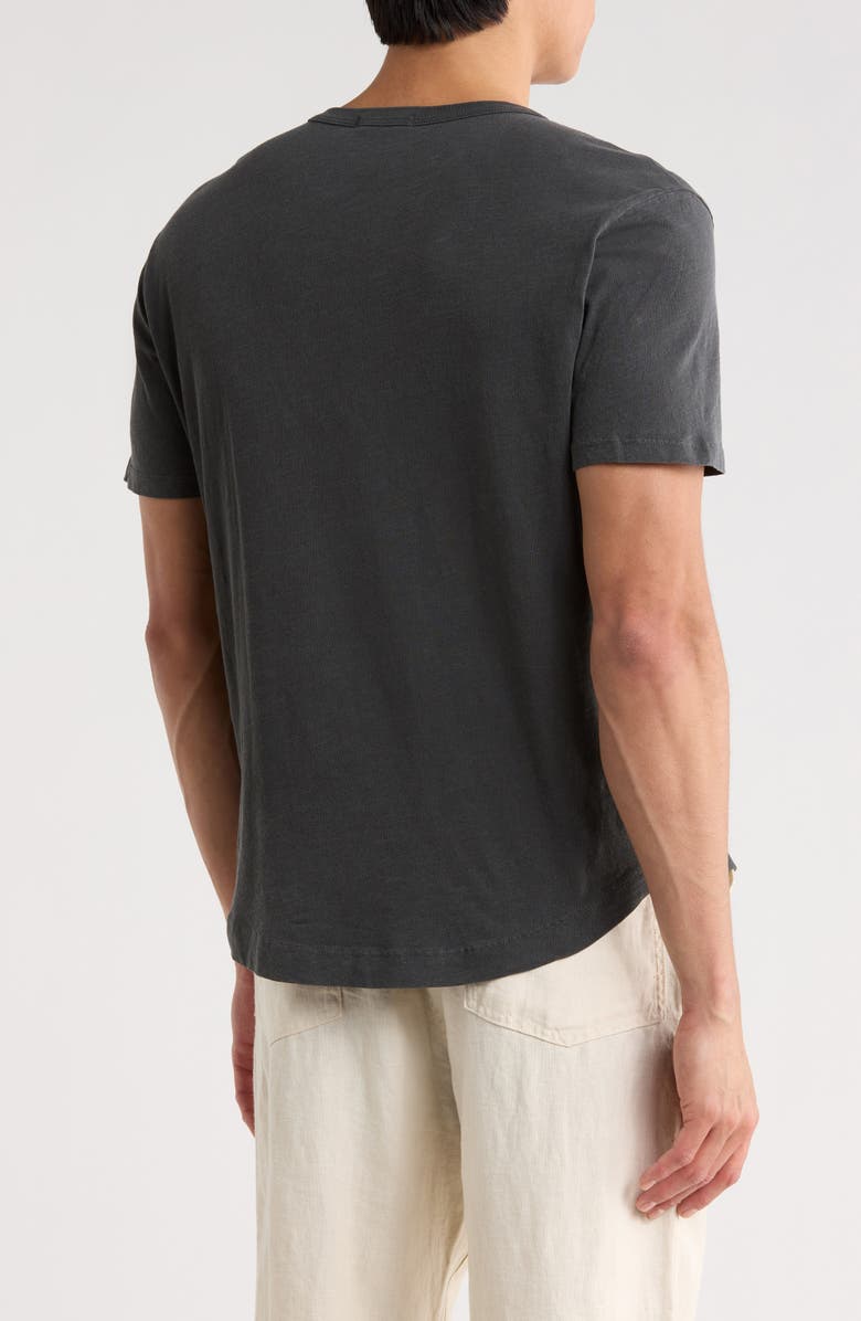 BUCK MASON Pima Cotton Slub Curved Hem T-Shirt, Alternate, color, 