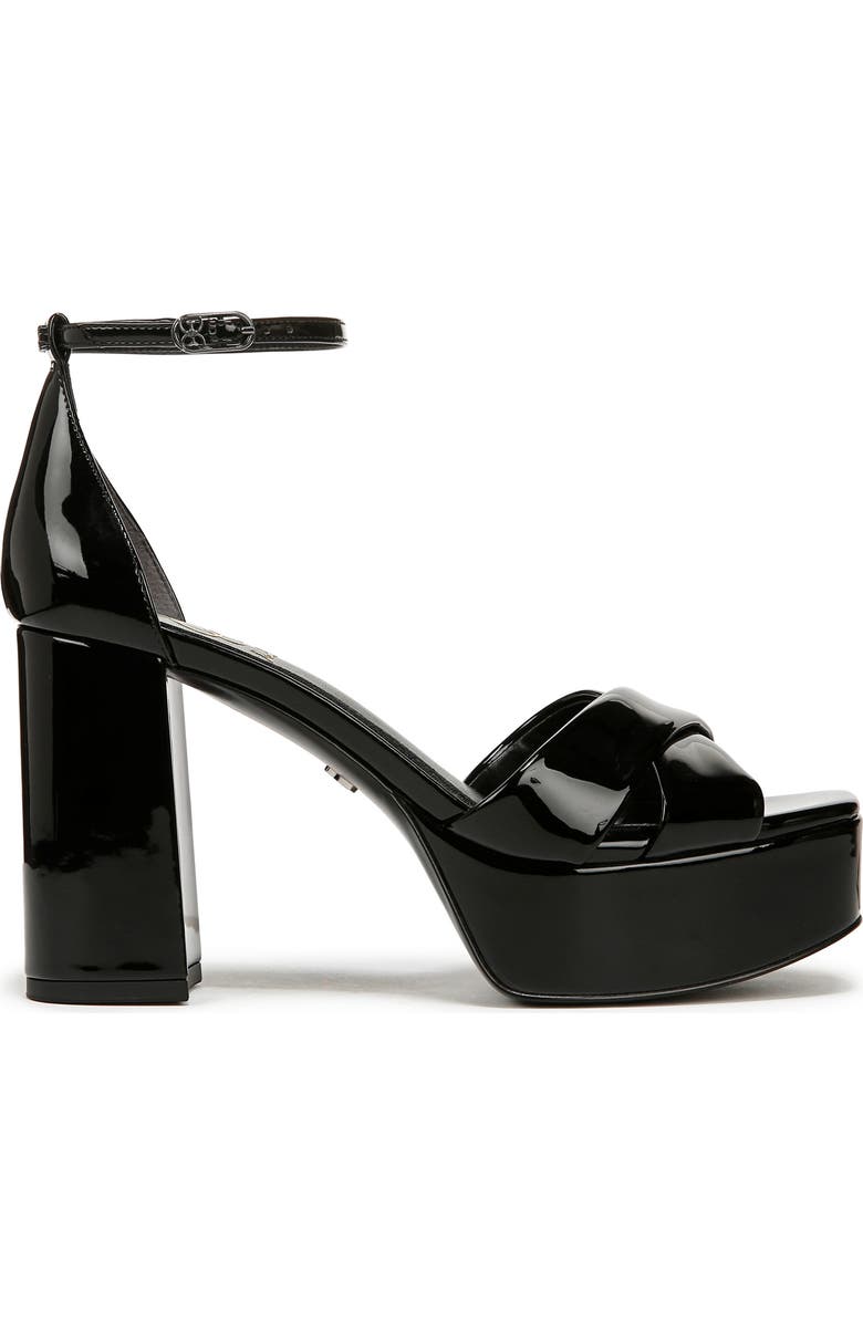 Sam Edelman Jullian Ankle Strap Platform Sandal, Alternate, color, Black
