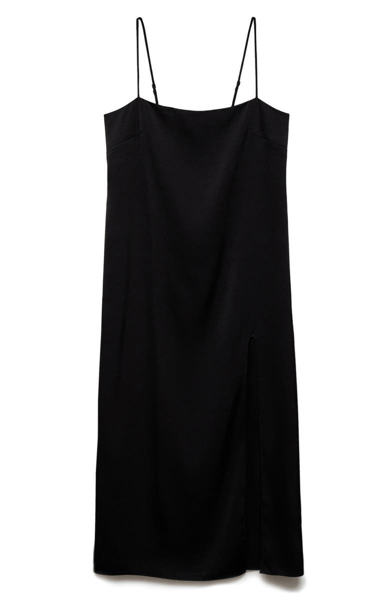 MANGO Satin Slipdress, Alternate, color,