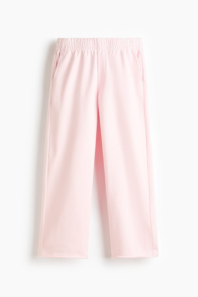 Relaxed-fit Cotton Sweatpants, Alternate, color, Light pink
