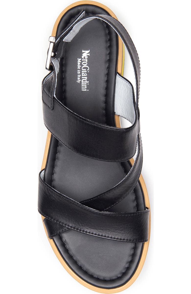 NeroGiardini Eva Platform Wedge Sandal, Alternate, color,