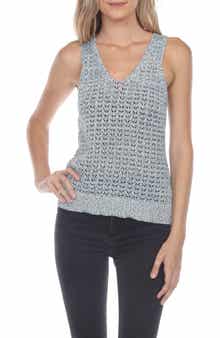 Open Knit Tank Top