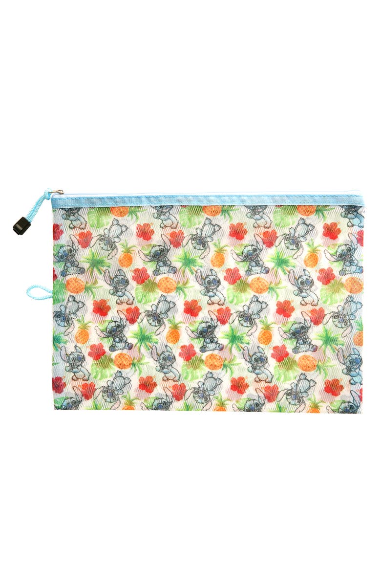 Stitch Makeup Bag, Set of 3 in Different Sizes, Alternate, color, Multicolor