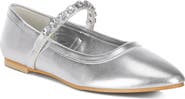 Rag & Co Gloxinia Water Repellent Pointed Toe Flat