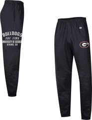 Champion Men's Champion Black Georgia Bulldogs Powerblend Banded Fleece Sweatpants