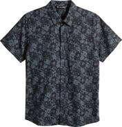 TravisMathew Misplaced Memory Short Sleeve Button-Up Shirt