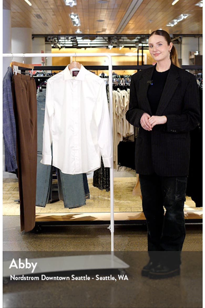 Luxury Twill Slim Fit Shirt Double Cuff video