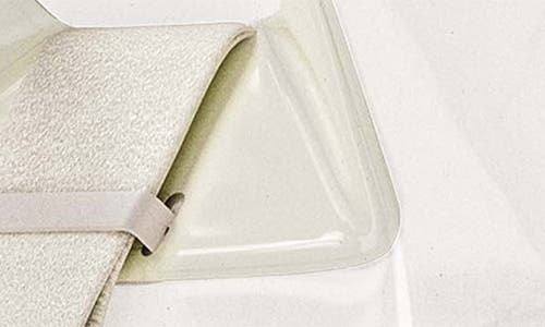 Cadence Single Medium Parcel Bag In Gray