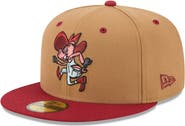 New Era Men's New Era  Brown Rocket City Trash Pandas Theme Nights 59FIFTY Fitted Hat