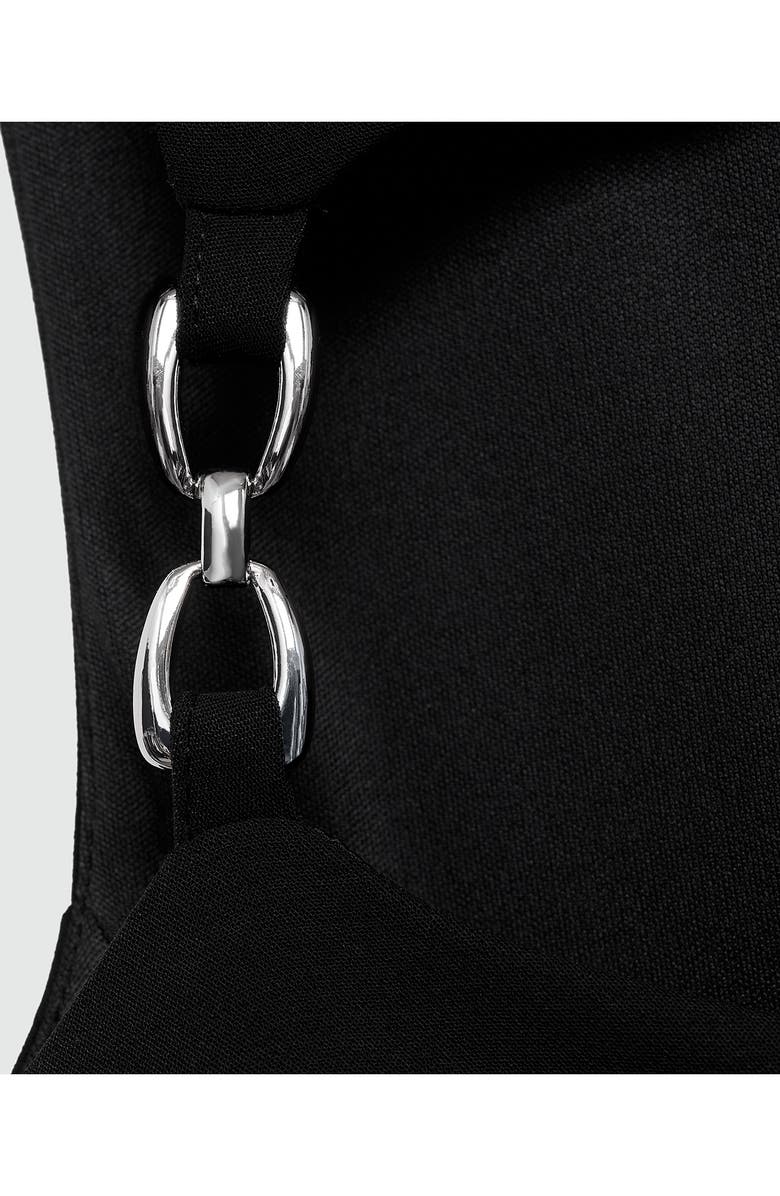 MANGO Asymmetric Sleeveless Jumpsuit, Alternate, color, 