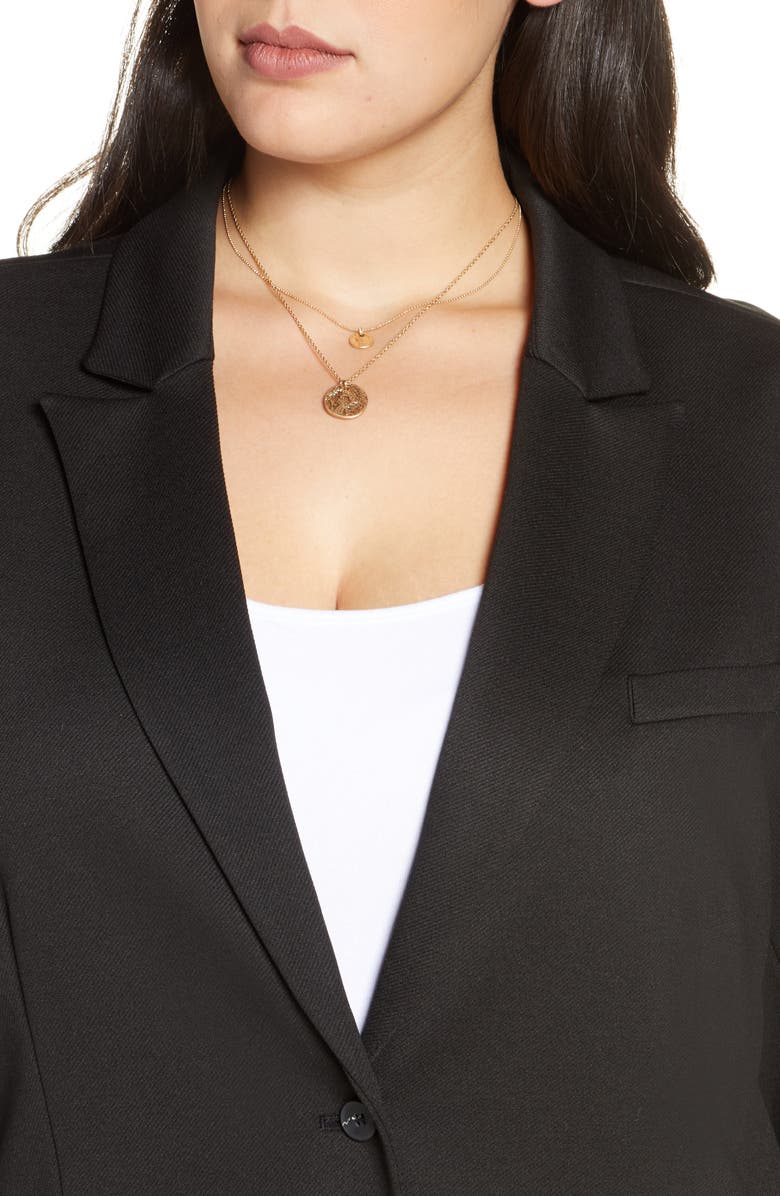 Treasure & Bond Long Knit Blazer, Alternate, color,