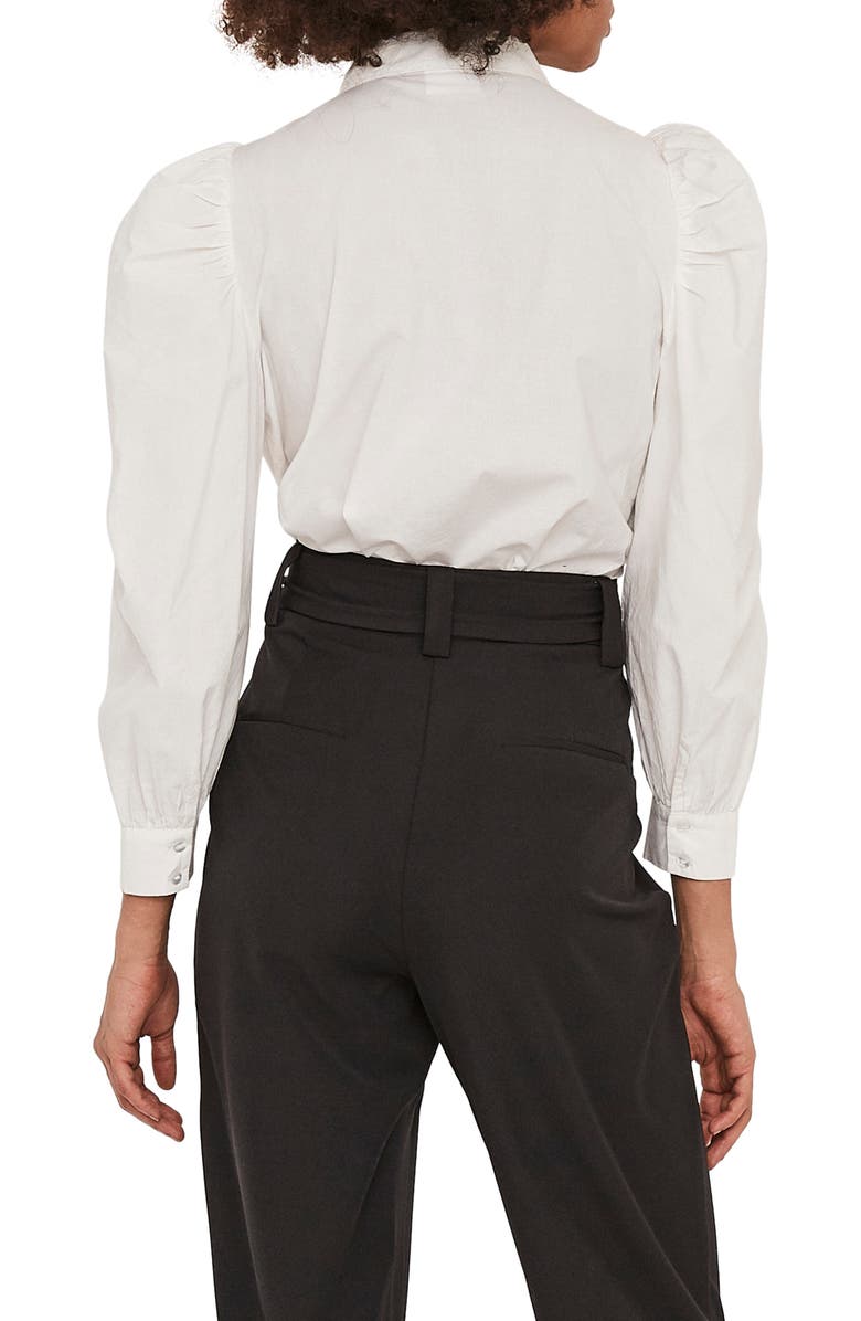 AWARE by VERO MODA Miriam Organic Cotton Blouse, Alternate, color,