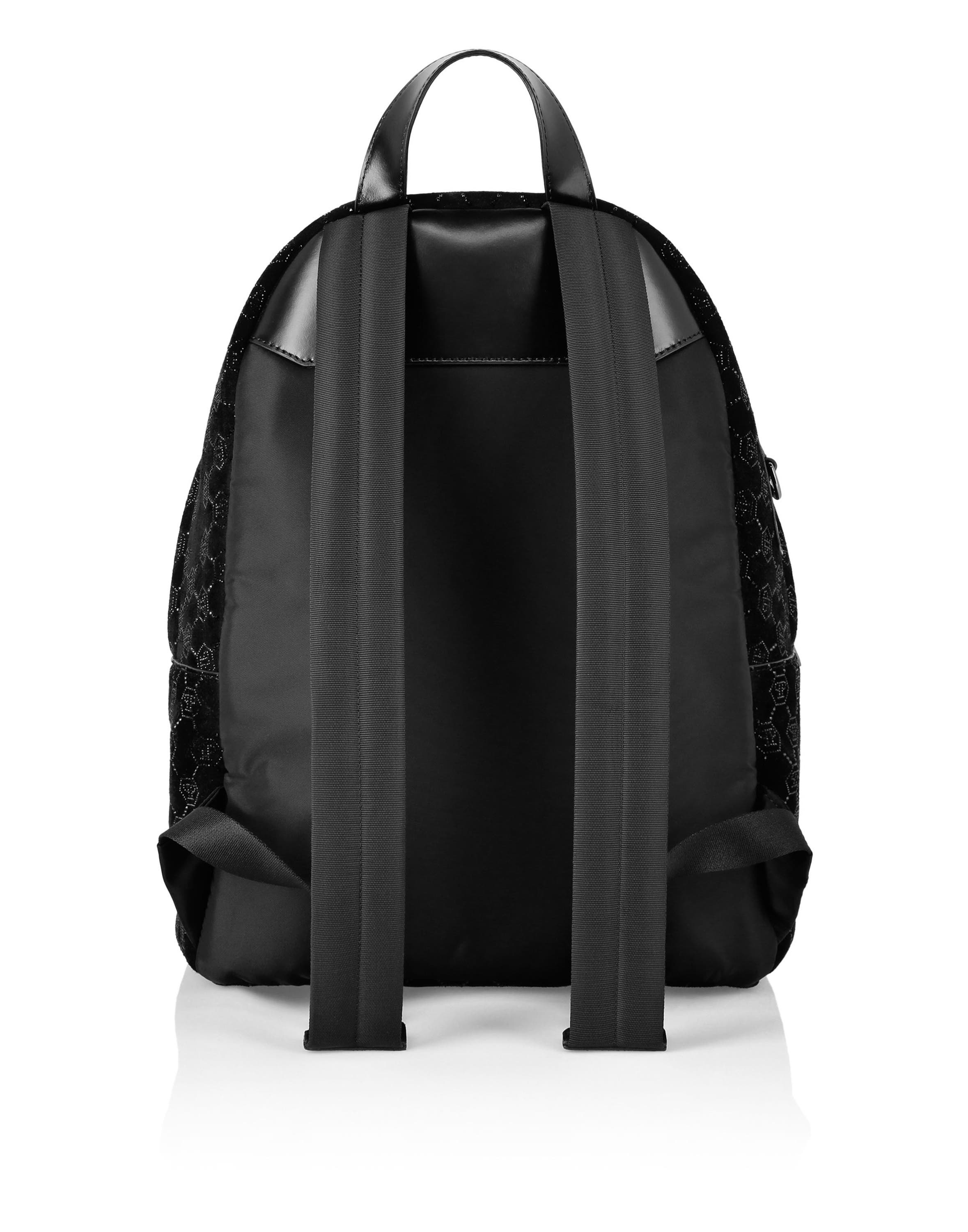 Backpack Monogram Men, Alternate, color, black/black