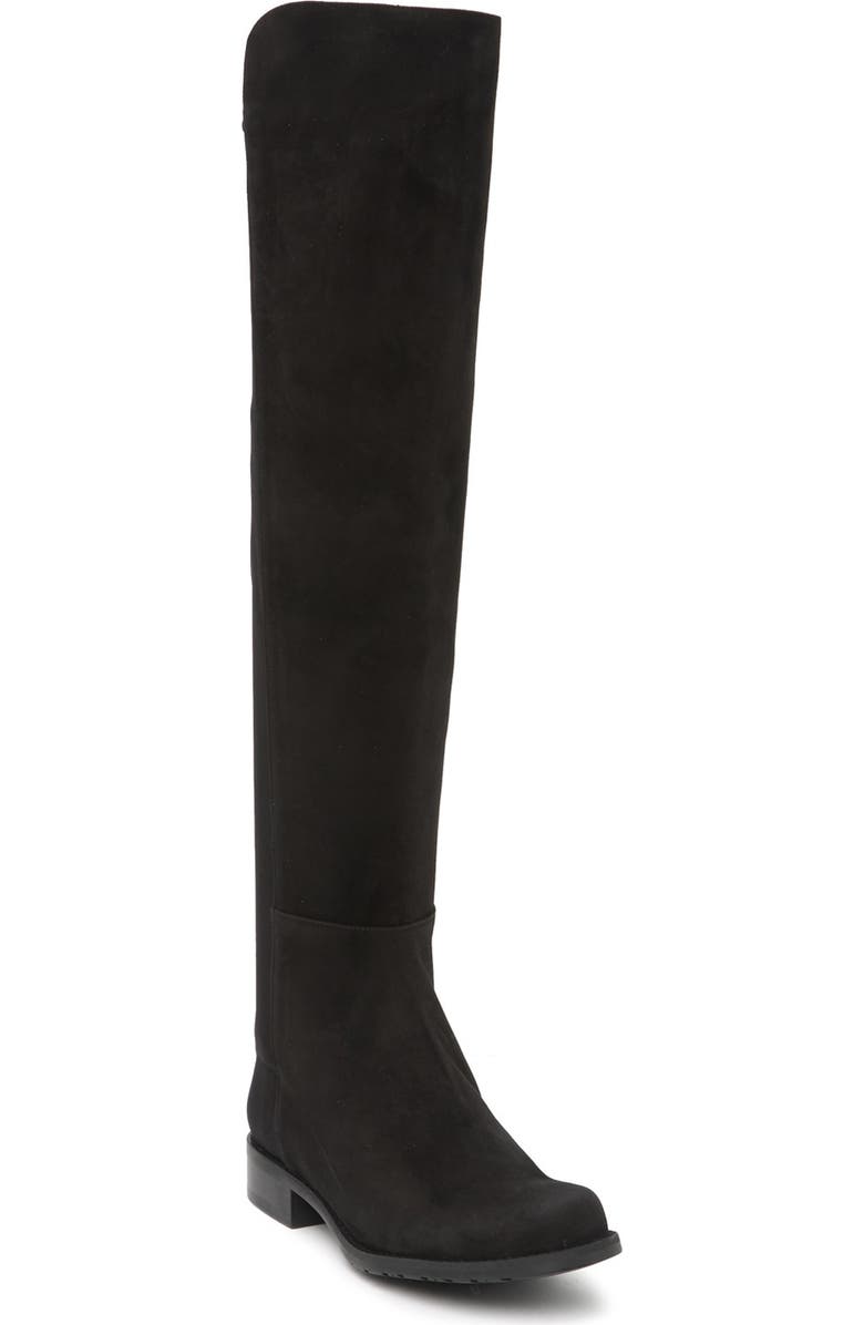 Stuart Weitzman 5050 Mixed Media Tall Boot, Main, color,