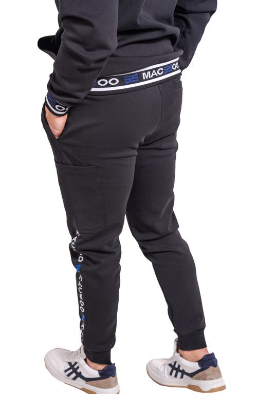 Maceoo Ceo Cotton Blend Cargo Joggers In Gray