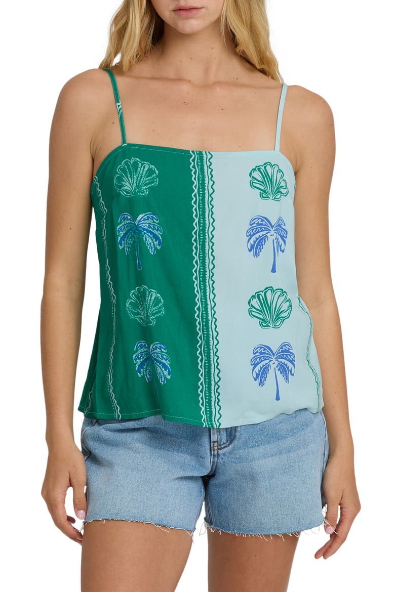Vacay Dreams Tank Top, Main, color, POOL BLUE
